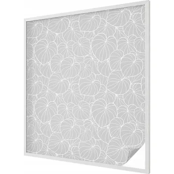 Okenní dekorace Hotová mléčná Fólie 116 x 100 cm