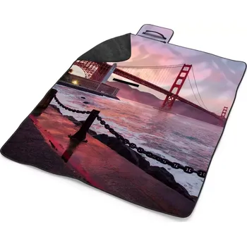 deka Sablio Plážová deka Golden Gate: 200x140 cm