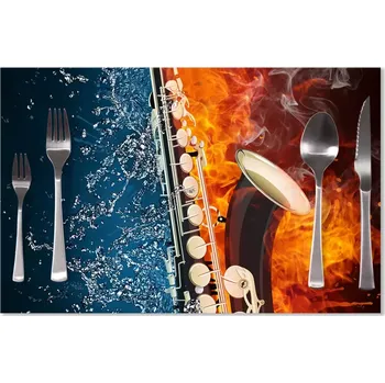 prostírání Sablio Prostírání Ohnivý saxofon: 40x30cm