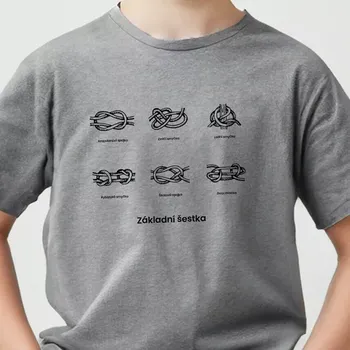 Dětské tričko Základní šestka uzlů 4 roky (104cm)