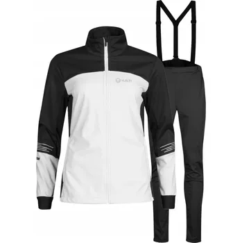 Dámská souprava na běžky HALTI Siide XC Softshell Stormwall 10000 Bílá