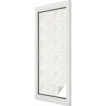 Okenní dekorace Hotová mléčná Fólie 146 x 50 cm