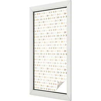 Okenní dekorace Hotová mléčná Fólie 116 x 50 cm