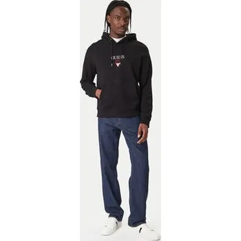 Pánská mikina Guess Jeans Mikina 180299 Černá Classic Fit S