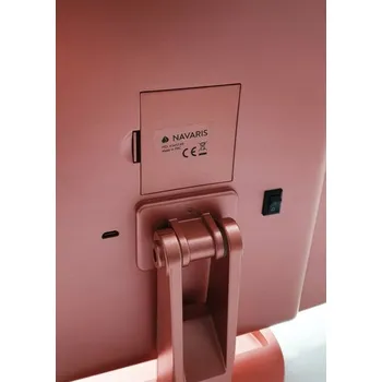 Zrcadlo Stojací zrcadlo růžové Navaris