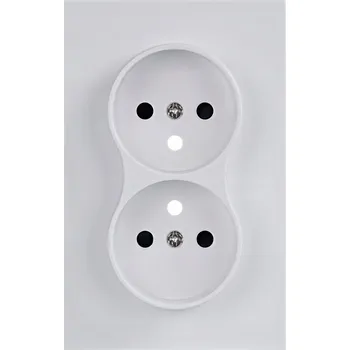 Elektrická zásuvka Elektrická Zásuvka Viplast bílá