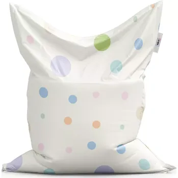 Sedací pytel Sablio Sedací vak Classic Tříbarevné puntíky - 150x100 cm