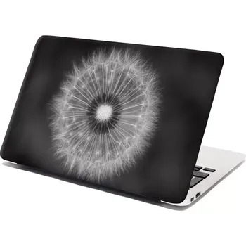 samolepka Sablio Samolepka na notebook Černobílá pampeliška - 29x20 cm