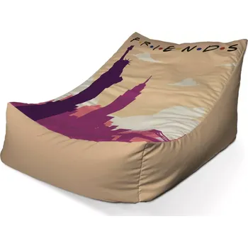 Sedací pytel Sablio Sedací vak Lounge Seriál Přátelé FRIENDS Socha Svobody - 80 x 95 x 50 cm