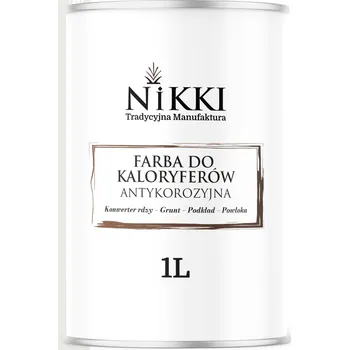 barva na kov Barva pro radiátory Antikorozní Odolná 1L Lesk Bílá Signální 3v1