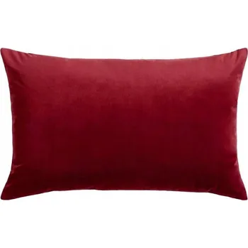 Povlak na polštářek Povlak na polštář 70x60 velurový červený, sametový povlak na spaní