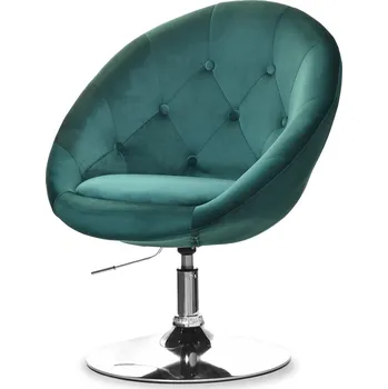 Křeslo Mebel Partner Lush 3 (zelená + černá)