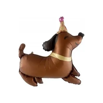 Balónek Fóliový balónek - pejsek (63 cm * 64 cm)