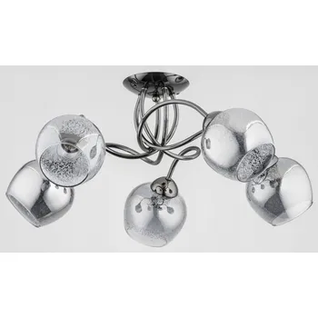 Stropní Svítidlo Alfa 68 x 68 cm stříbrná