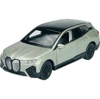 autíčko WELLY BMW iX I20 STŘÍBRNÝ 1:34 KOVOVÝ NOVÝ MODEL SUV