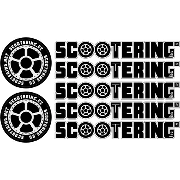 samolepka Samolepky SCOOTERING sada 7ks | CZ-EU-NET