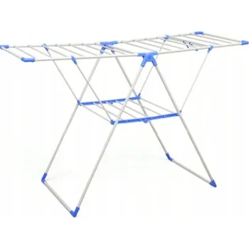 Sušák na prádlo Odolný plastový skládací sušák na prádlo, přenosný na balkon