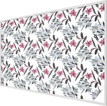 Okenní dekorace Fólie s s potiskem Květinový vzor 200 x 146 cm