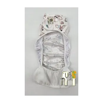 Zavinovačka Látková plena ZAVINOVAČKA PUL SE SUCHÝM ZIPEM - VZOR SRNKA Plenky NappiMe