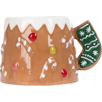 Hrnek GATTON s uchem ve tvaru ponožky 0,5 l HOMLA