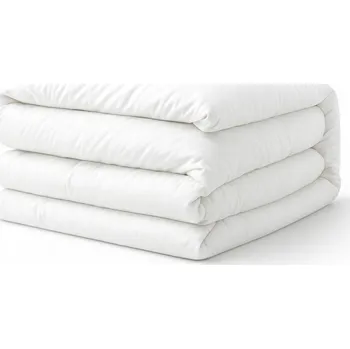 Prostěradlo Hladké prostěradlo 120x200 cm 100% Bavlna Saténové Bílé MrTowel Domů Hotel