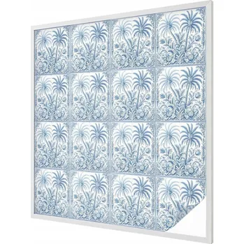 Okenní dekorace Samolepicí Fólie na sklo Dekorativní okno Tropická krajina 100x100