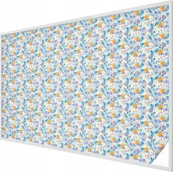 Okenní dekorace Fólie Vitrážová dýha Samolepicí Mléčná na okno Rostlinný motiv 200x146