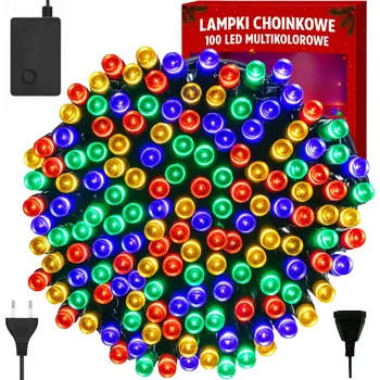 Vánoční dekorace Vánoční osvětlení na stromeček FORTRADE vnitřní i venkovní 10 m 51 - 100 žárovek