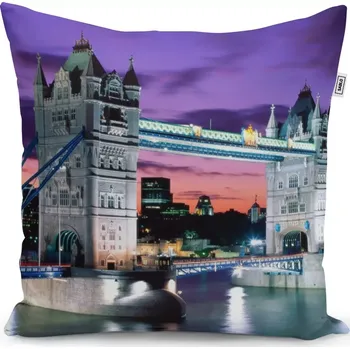 Polštář Sablio Polštář Tower Bridge - 50x50 cm