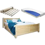 Postel LENA 160 x 200 cm + sendvičová matrace + rošt