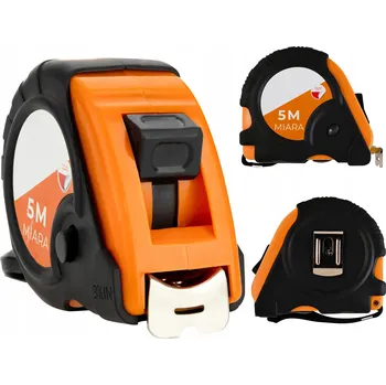 metr SVINOVACÍ METR 5 m s aretací, kovová měřicí páska