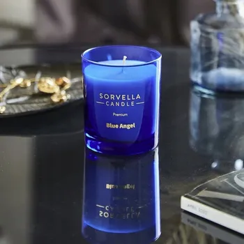 Svíčka Sójová vonná svíčka Blue Angel Sorvella 1 ks