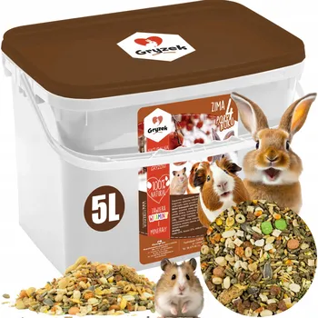 Krmivo pro hlodavce Směs krmivo Gryzek 2,5 kg křeček , osmák degu , králíka, myš, pískomila, krysu, činčilu, morče , veverku