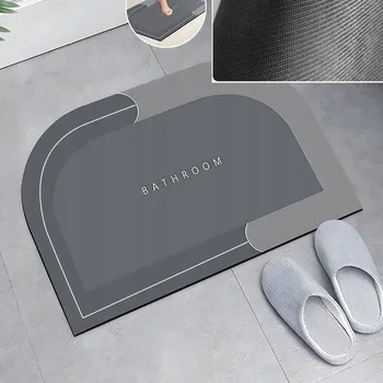 Koupelnová předložka RYCHLESCHNOUCÍ KOUPELNOVÁ PŘEDLOŽKA PROTIUKLUZOVÁ 40 x 60 cm