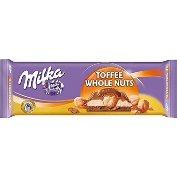 Cukrovinka Milka Tofee Wholenuts 300 g