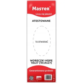 HDPE Sáčky 18x27cm Master