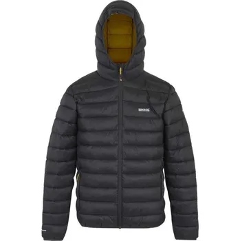 Pánská bunda REGATTA OUTDOORS MARIZION L Tmavě šedá, Bílá