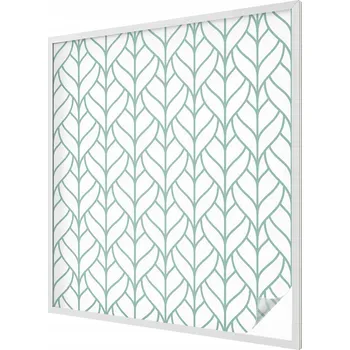 Okenní dekorace Samolepicí Okenní Fólie Mrazivá Dekorativní Rostlinná symetrie 100x116