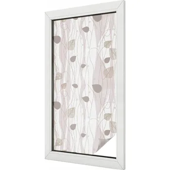 Okenní dekorace Hotová mléčná Fólie 100 x 50 cm