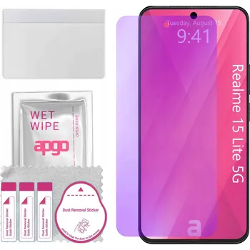 Pouzdro na mobilní telefon Hybridní Sklo Anti-Blue 9H na displej pro Realme 15 Lite 5G
