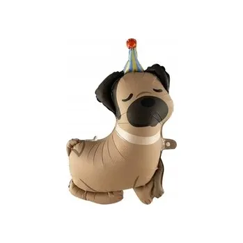 Balónek Fóliový balónek - pejsek (63 cm * 64 cm)