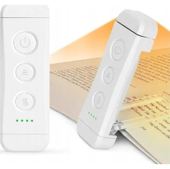 Stojací lampa Noční lampa na čtení do ložnice bezdrátová LED USB bílá