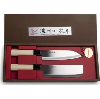 Sada nádobí Made in Japan Sada Japonských Nožů - Santoku + Nakiri v Dárkovém balení