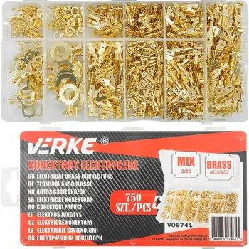 Vrták Konektory sada automobilových konektorů kabelových koncovek elektrických