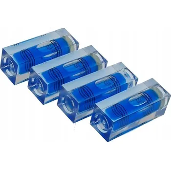 Vodováha Mini vodováha, třílibelková, modrá 4 ks XMLEI