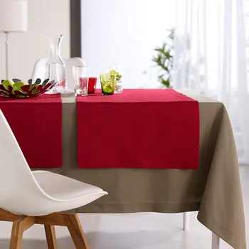 Papírový ubrousek Blancheporte Ubrus ve lněném vzhledu ubrousky 4 ks