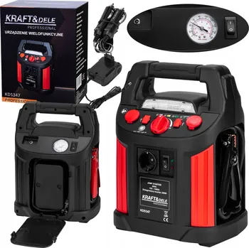 STARTOVACÍ BOOSTER 1200/700A 26Ah 12V S MĚNIČEM