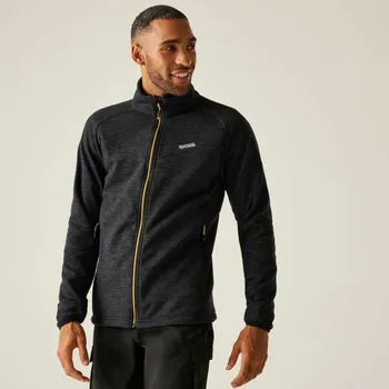 Pánská mikina Pánská mikina REGATTA OUTDOORS RIVAKE XL Černá, Bílá, Žlutá