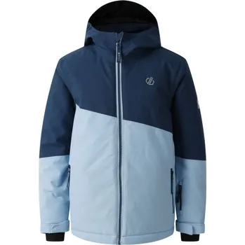 Sportovní oblečení Dívčí lyžařská bunda Dare2b SNOW BASHER JK 15/16Y Modrá, Tmavě modrá, Šedá