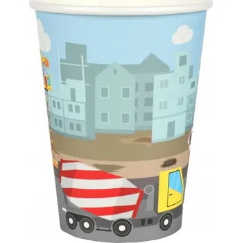 Jednorázové nádobí Stavební Kelímky 270ml 10 Ks